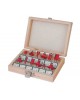 Set 12 freze profilate pentru lemn 8 mm